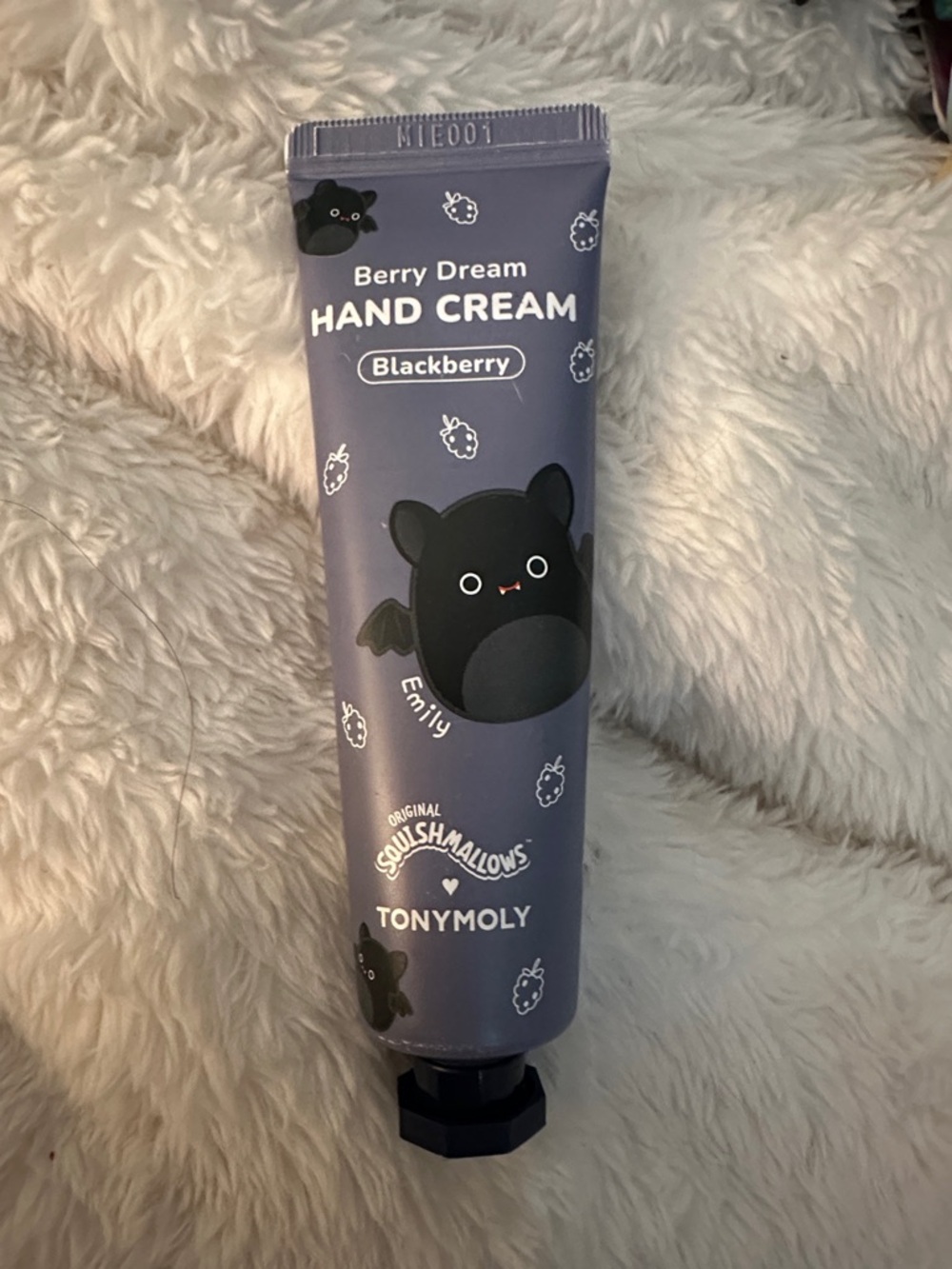 TONYMOLY squishmallows Berry Dream Hand Cream - Blackberry